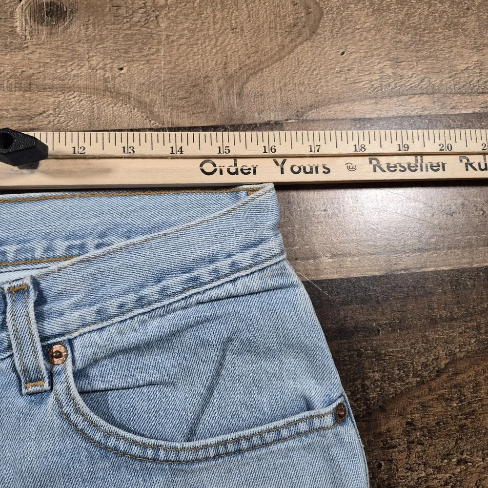 Vintage Levis 550 Baggy Jeans Men 32x36 Blue Denim Y2K Paint Distressed 2000s 02